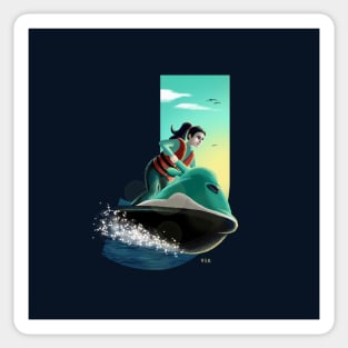 Jetski Sticker